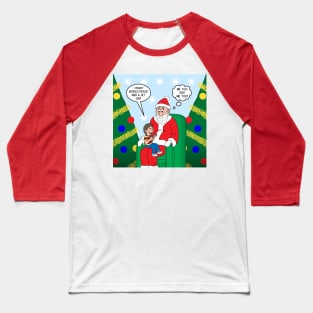 Santa, World Peace and a Jet Ski Baseball T-Shirt